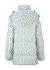 BRGN SNOW BRGN Snow Puffer Coats 911 DAAE Flower Sand