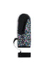 BRGN SNOW BRGN Snow mittens Accessories 908 DAAE Flower Black