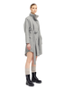 BRGN by Lunde & Gaundal Bris Poncho Coats 060 Grey Melange