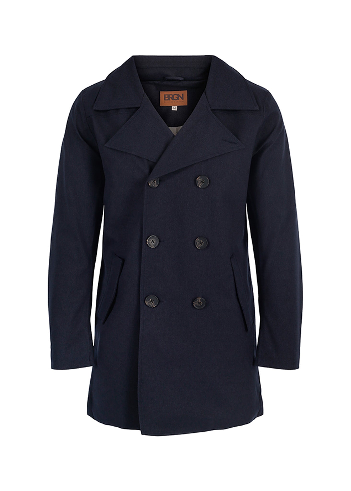 BRGN Hagl Coat Coats 795 Dark Navy