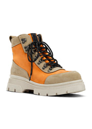 BRGN by Lunde & Gaundal Hiking Boots Shoes 135 Sand / 275 Sunset Orange