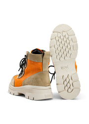 BRGN by Lunde & Gaundal Hiking Boots Shoes 135 Sand / 275 Sunset Orange