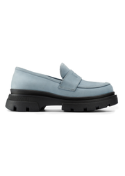 BRGN by Lunde & Gaundal Loafers Shoes 740 Steel Blue