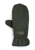 BRGN by Lunde & Gaundal Mittens Accessories 880 Rosin Dark Green