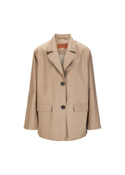 BRGN by Lunde & Gaundal Musk Blazer Coats 141 Taupe