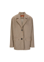 BRGN by Lunde & Gaundal Musk Blazer Coats 143 Check