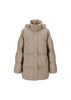 BRGN Nysne Down Puffer Coats 141 Taupe