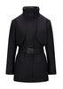 BRGN by Lunde & Gaundal Overskyet Padded Coat Coats 095 New Black