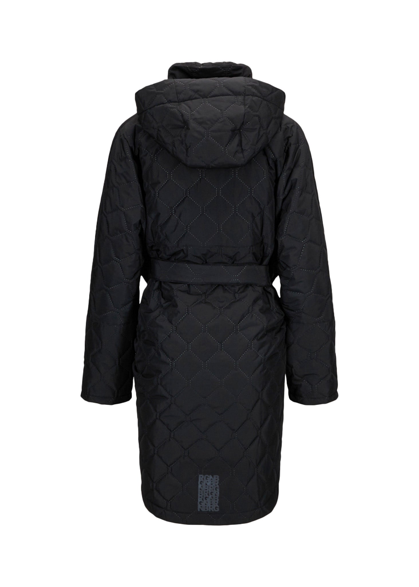 BRGN Quilted Bris Poncho Coats 095 New Black