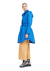 BRGN by Lunde & Gaundal Quilted Bris Poncho Coats 745 Palace Blue