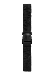 BRGN by Lunde & Gaundal Quilted Buckle Belt Accessories 095 New Black