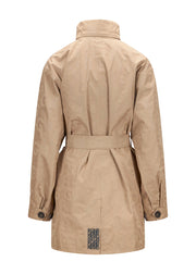 BRGN by Lunde & Gaundal Rossby Coat Coats 133 BRGN Sand Jacquard