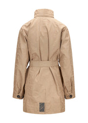 BRGN by Lunde & Gaundal Rossby Coat Coats 133 BRGN Sand Jacquard