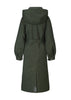 BRGN Rossby Maxi Coat Coats 880 Rosin Dark Green