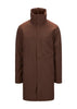 BRGN by Lunde & Gaundal Sludd Coat Coats 187 Chocolate Brown