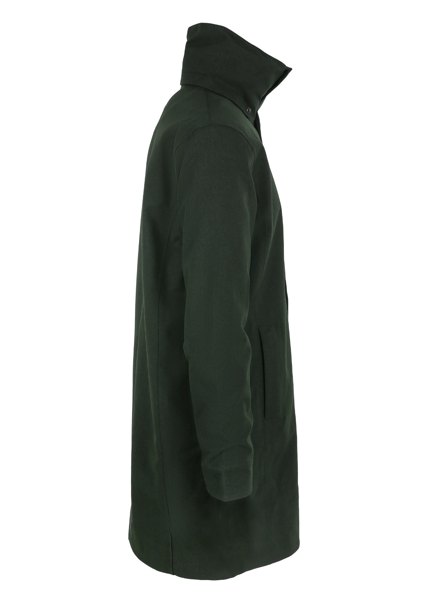 BRGN by Lunde & Gaundal Sludd Coat Coats 880 Rosin Dark Green