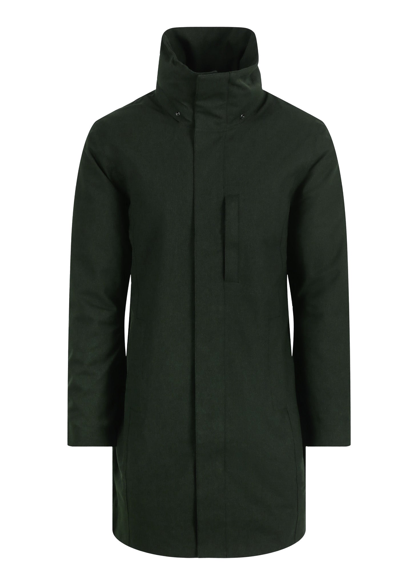 BRGN by Lunde & Gaundal Sludd Coat Coats 880 Rosin Dark Green