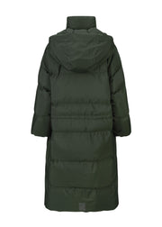 BRGN Snøfall coat Coats 880 Rosin Dark Green