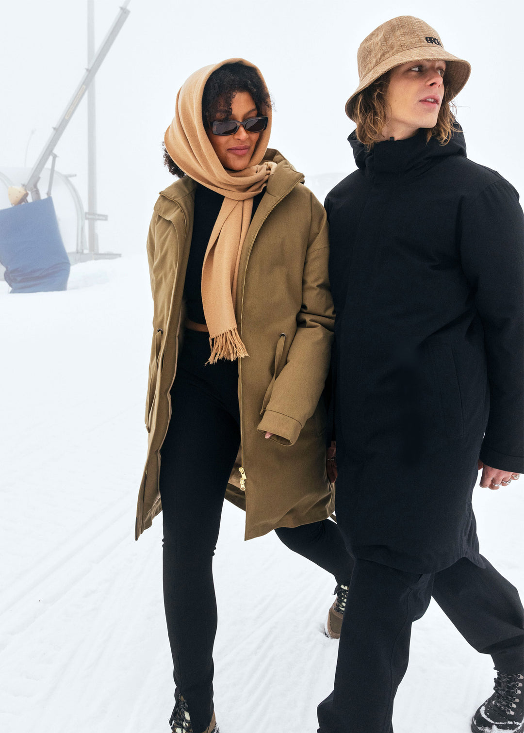 Snøstorm Parka - Chocolate Brown – BRGN - EU