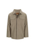 BRGN by Lunde & Gaundal Syklon Overshirt Jacket Coats 141 Taupe