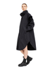 BRGN by Lunde & Gaundal Tyfon Coat Coats 097 Black Tweed