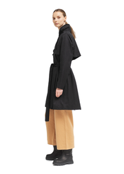 BRGN by Lunde & Gaundal Yr Coat Coats 097 Black Tweed