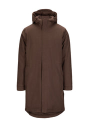 BRGN by Lunde & Gaundal Mens Parka Coats 187 Chocolate Brown