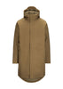 BRGN by Lunde & Gaundal Mens Parka Coats 840 Lizard Green