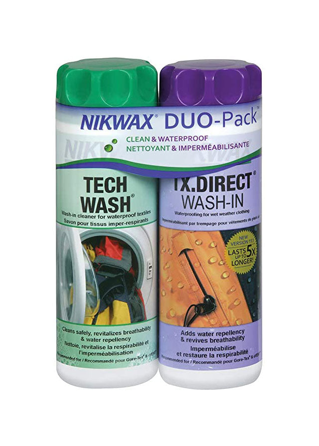 Nikwax hardshell duopack store