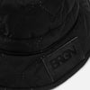 BRGN Quilted Bucket Hat Accessories 095 New Black
