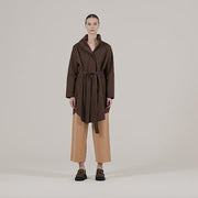 Bris Poncho - Chocolate Brown